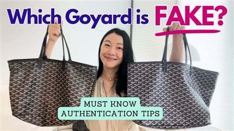 how to authenticate goyard.